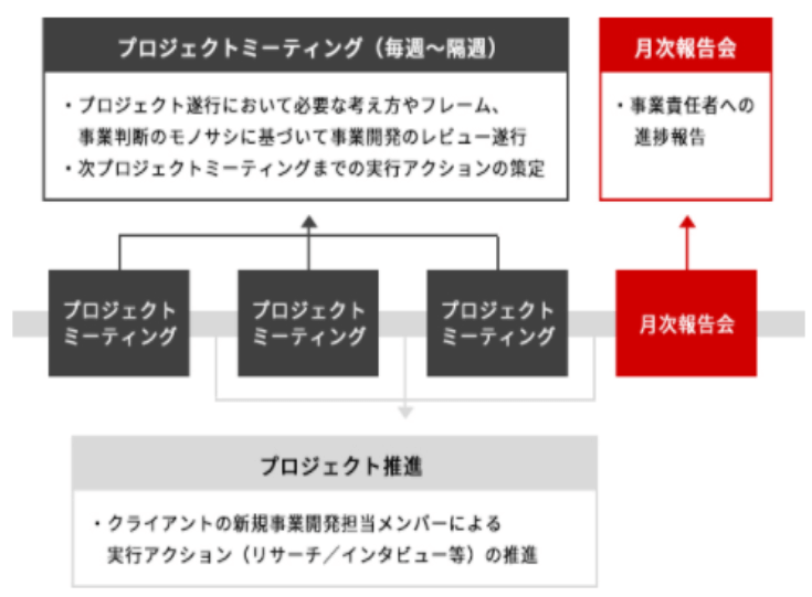 新規事業アドバイザリー支援概要